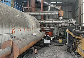 河北石家莊導(dǎo)熱油鍋爐系統(tǒng)整體清洗工程結(jié)束